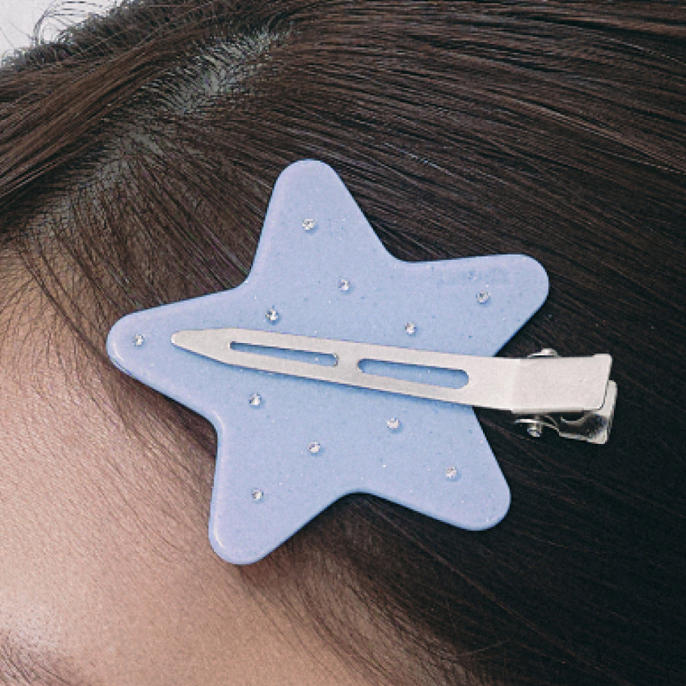 STAR RABBIT PIN 2SET_SHINE BLUE