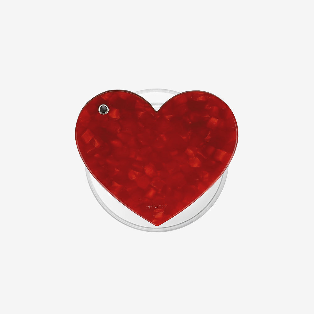 MAGSAFE HEART MIRROR TOK_CRUMBLE RED