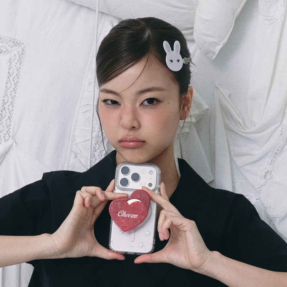 MAGSAFE HEART MIRROR TOK_CRUMBLE RED