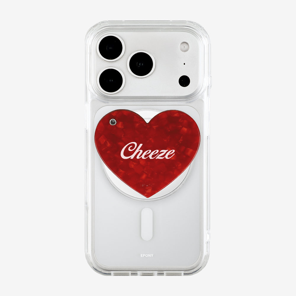 MAGSAFE HEART MIRROR TOK_CRUMBLE RED