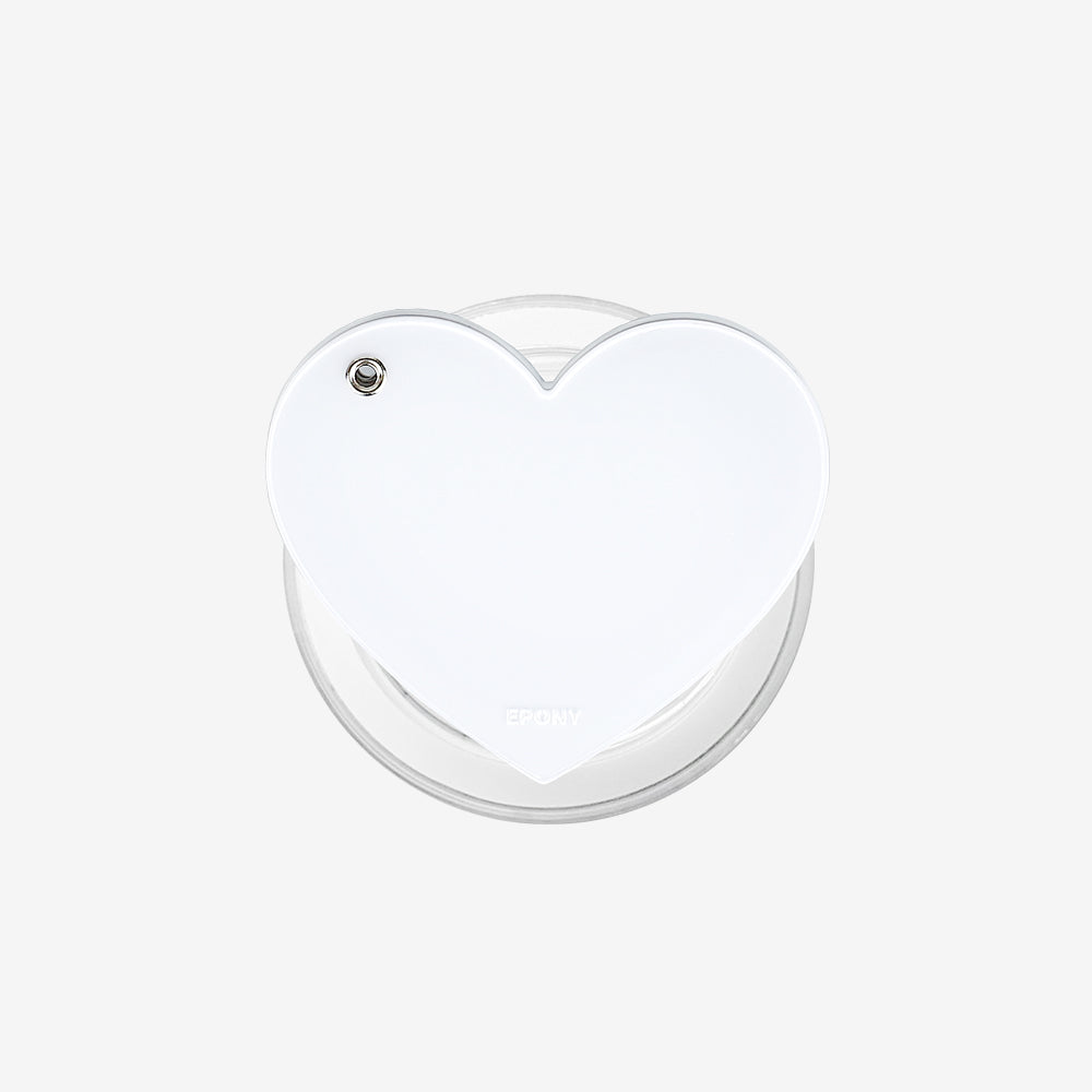 MAGSAFE HEART MIRROR TOK_PURE WHITE