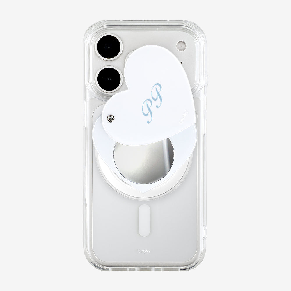 MAGSAFE HEART MIRROR TOK_PURE WHITE