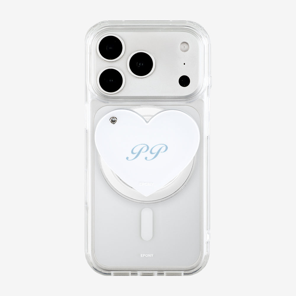 MAGSAFE HEART MIRROR TOK_PURE WHITE