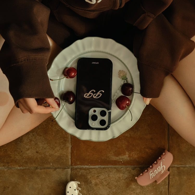 Swarovski® CUSTOM GLOW PHONE CASE_HAZELNUT