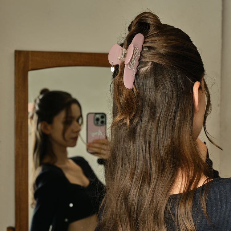 Swarovski® CUSTOM GLOW PHONE CASE_PEACH JAM