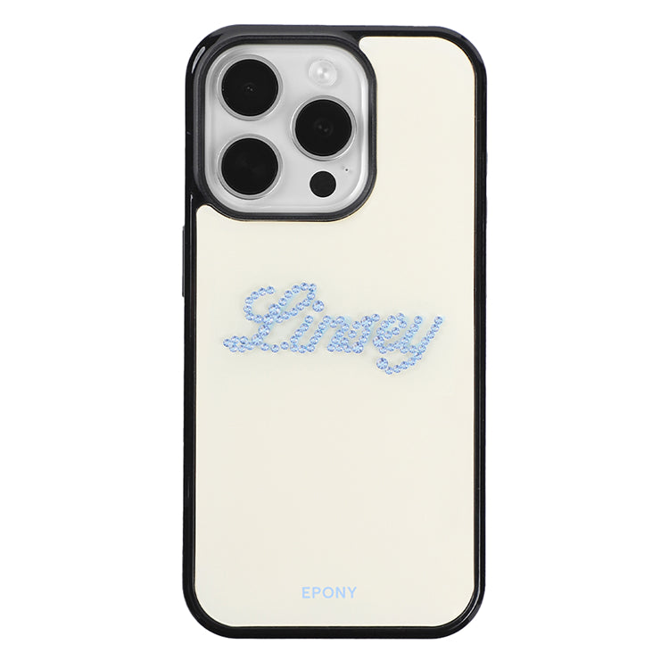 Swarovski® CUSTOM GLOW PHONE CASE_IVORY