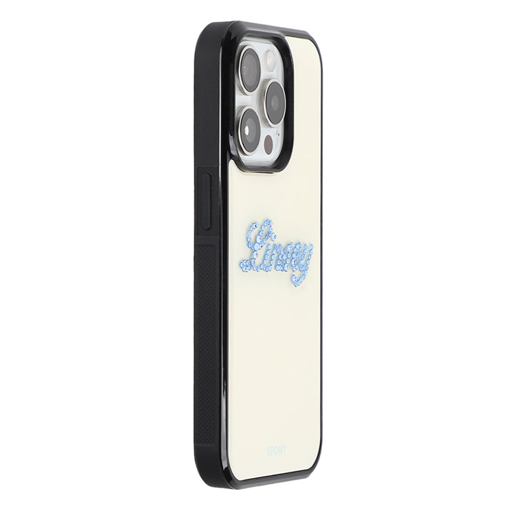 Swarovski® CUSTOM GLOW PHONE CASE_IVORY