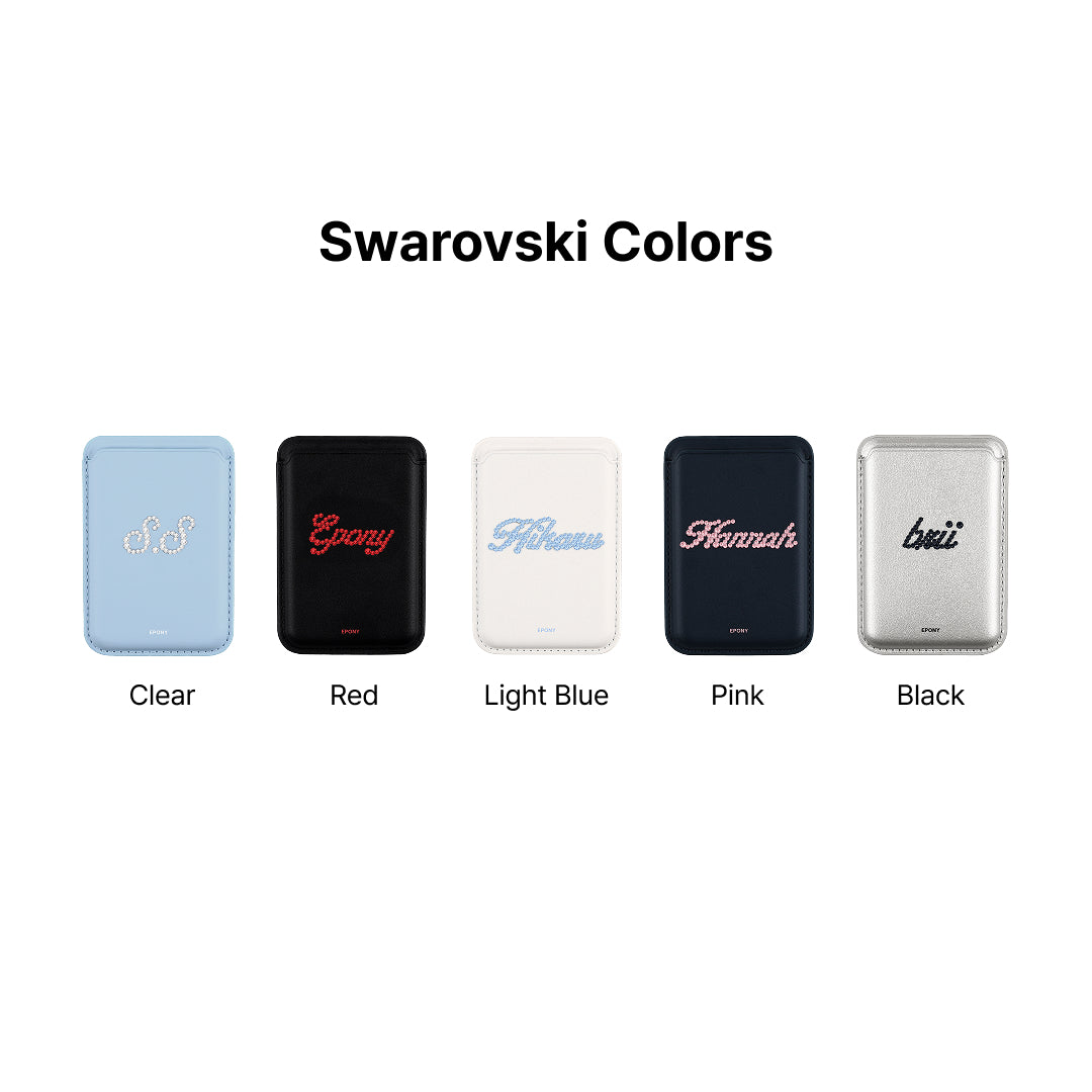 Swarovski CUSTOM GLOW MAGSAFE POCKET_MOON SILVER