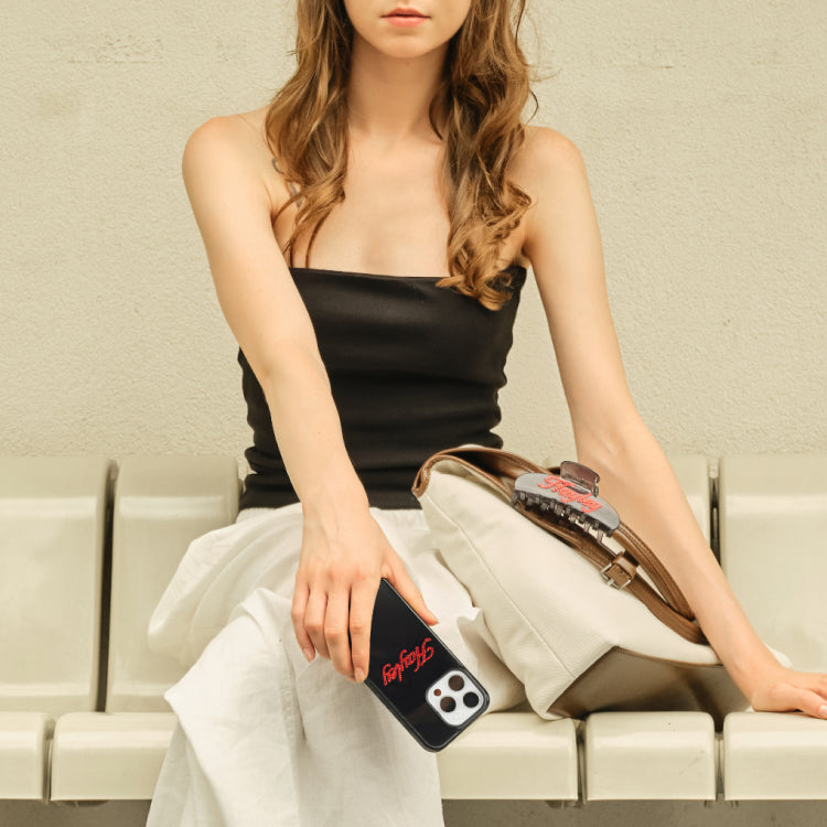 Swarovski® CUSTOM GLOW PHONE CASE_BLACK