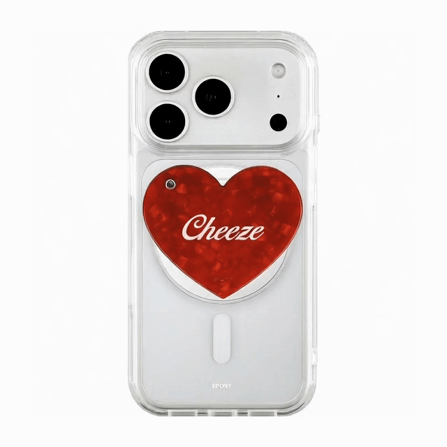 MAGSAFE HEART MIRROR TOK_CRUMBLE RED