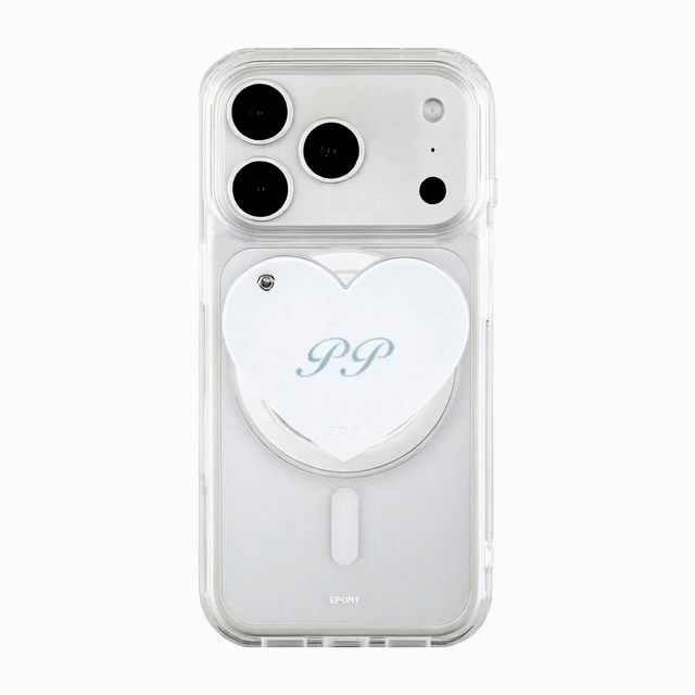 MAGSAFE HEART MIRROR TOK_PURE WHITE