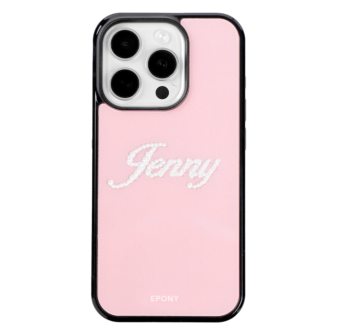 Swarovski® CUSTOM GLOW PHONE CASE_PEACH JAM