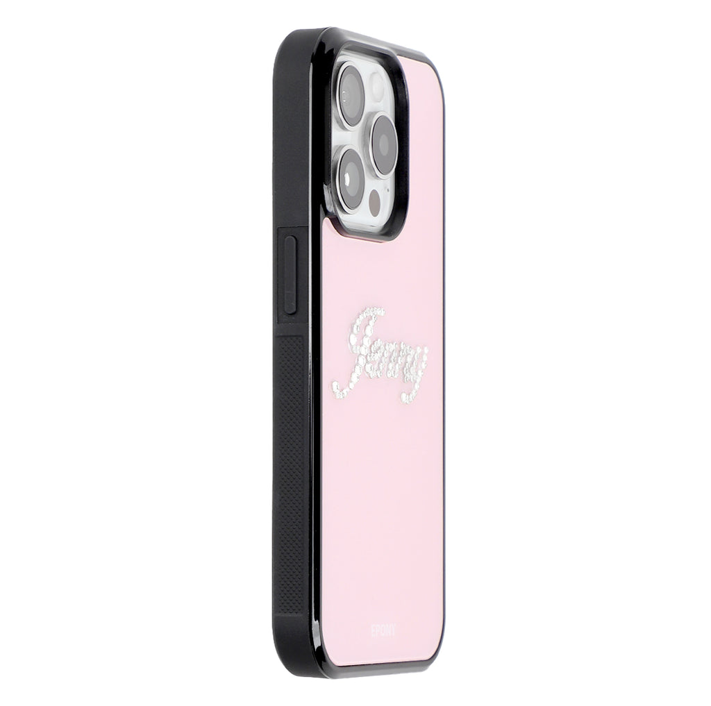 Swarovski® CUSTOM GLOW PHONE CASE_PEACH JAM