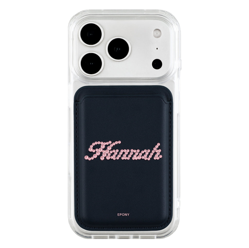 Swarovski CUSTOM GLOW MAGSAFE POCKET_MIDNIGHT NAVY