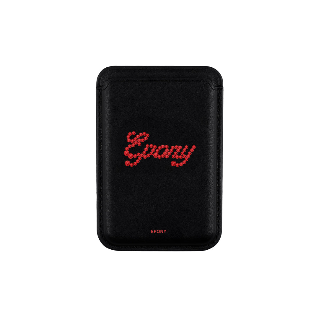 Swarovski CUSTOM GLOW MAGSAFE POCKET_BLACK